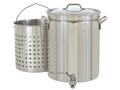 Stainless Stockpots w/ Spigots