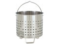 Stainless Steam Baskets w/ Helper Handles