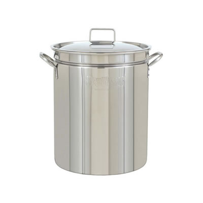 Bayou Classic 24 Quart Stainless Steel Stockpot w/ Lid (1024)