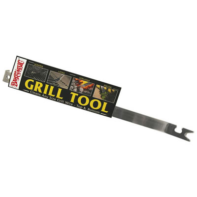 Bayou Classic Stainless Steel Grill Tool - Grill Scraper (1040-PDQ)