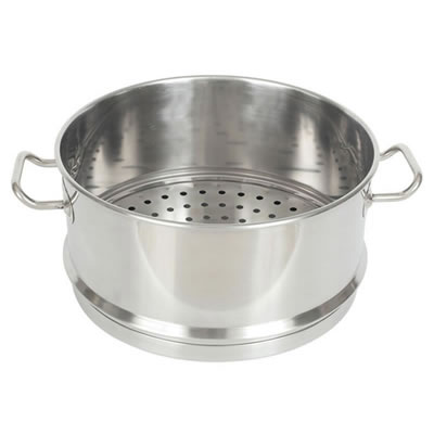 Bayou Classic Stainless Steam Topper (Fits 36, 40, 44 Qt Stockpots) (4836)