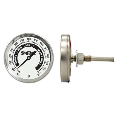 Bayou Classic Stainless Grill Temperature Gauge (500-580)