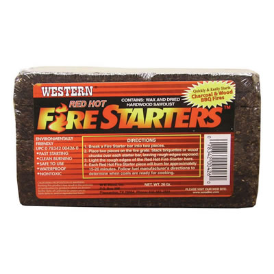Bayou Classic Western Red Hot Fire Starters (500-612)