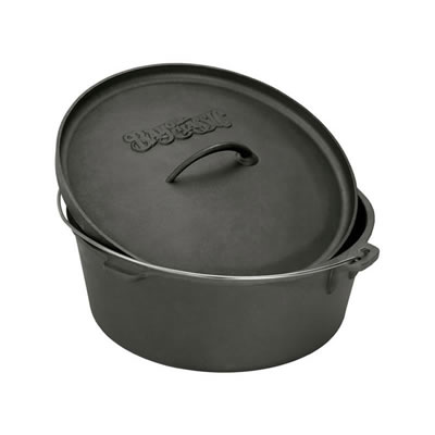 Bayou Classic 2 Quart Cast Iron Dutch Oven (7402)