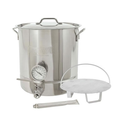 Bayou Classic 16 Gallon Stainless Steel Brew Kettle (800-416)