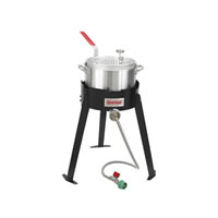 Bayou Classic Outdoor High Pressure Fish Cooker With Aluminum Fry Pot - 14"w - 10 psi (2212) (Alternate View 1)