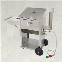 Bayou Classic Bayou Fryer with 3 Stainless Basket