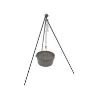 Bayou Classic Dutch Oven Tripod Stand w/ Chain and Tote Bag (7485) (Alternate View 1)
