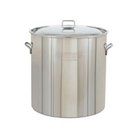 Bayou Classic 102 Quart Stainless Steel Stockpot w/ Lid (1002) / Bayou Classic 102 Quart Stainless Steel Stockpot 