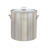 Bayou Classic 122 Quart Stainless Steel Stockpot w/ Lid (1022) / Bayou Classic 122 Quart Stainless Steel Stockpot 