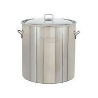 Bayou Classic 82 Quart Stainless Steel Stockpot w/ Lid (1082) / Bayou Classic 82 Quart Stainless Steel Stockpot w