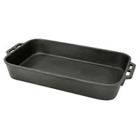 Bayou Classic Cast Iron Baking Pan - 20"x14"x3" (