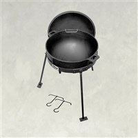 Bayou Classic 5 Gallon Cast Iron Jambalaya Kit