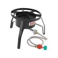 Bayou Classic High Pressure Gas Cooker - 14" wide - 10 psi (SP-10) (Alternate View 1)