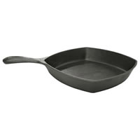 Bayou Classic 10.5" Square Cast Iron Skillet (7436)