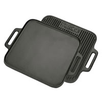 Bayou Classic 14" Cast Iron Reversible Square Griddle (7442) / Bayou Classic 14" Cast Iron Reversible Square Gri