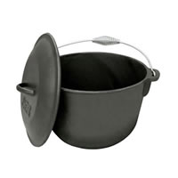 Bayou Classic 6 Quart Cast Iron Covered Soup Pot 