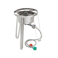 Stainless Cooker, 14"w x 21"h, 10 psi