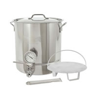 Bayou Classic 10 Gallon Stainless Steel Brew Kettle (800-410) (Alternate View 1)