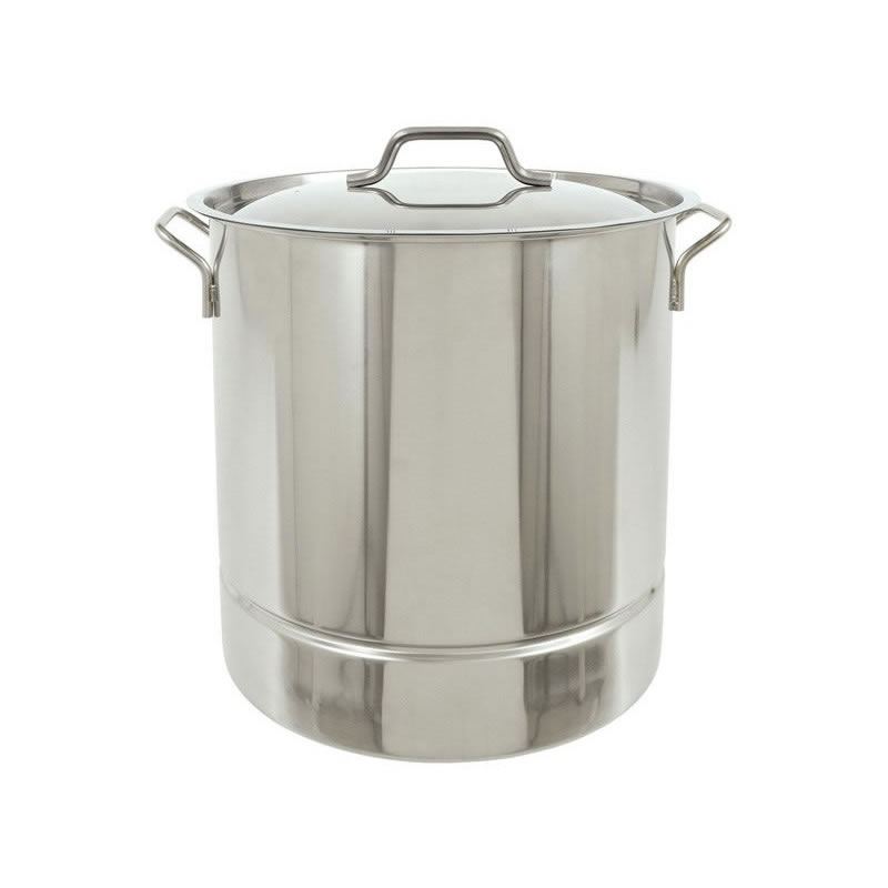 Bayou Classic 16 Gallon Stainless Steel Stockpot w Tri Ply Bottom