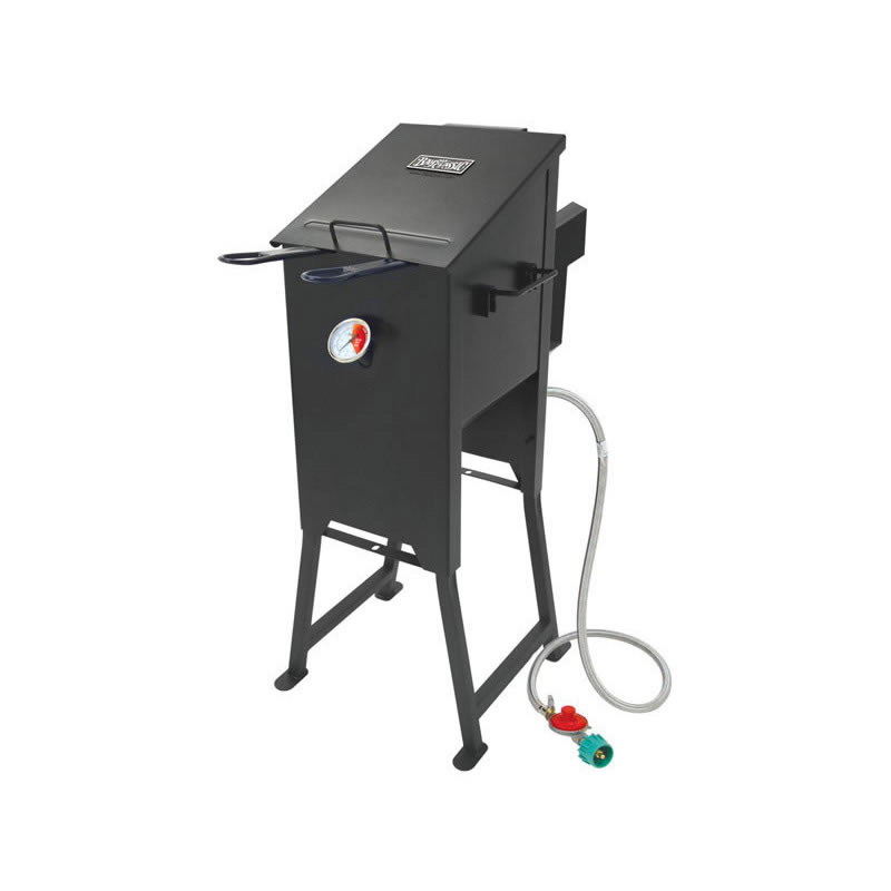 Cajun Fryer 4 Gallon Propane Gas Deep Fryer With Stand And 2